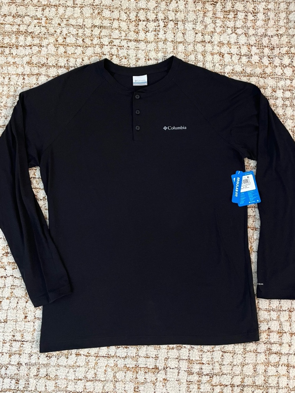 NWT Columbia Men’s Large Black Longsleeve